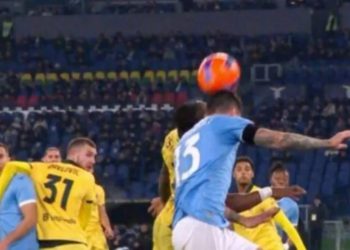 Calcio d'angolo dubbio di Lazio Milan (Foto: Web)