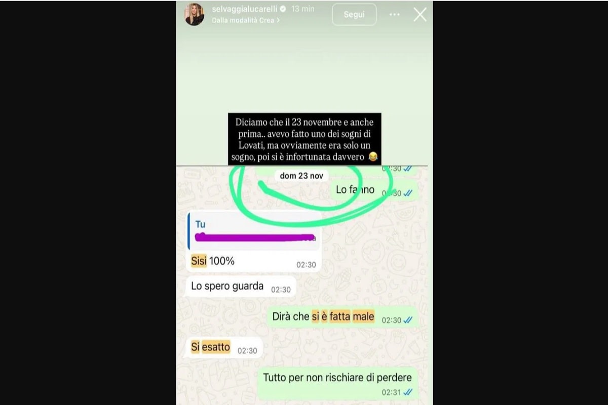 selvaggia lucarelli frecciatina a barbara d'urso