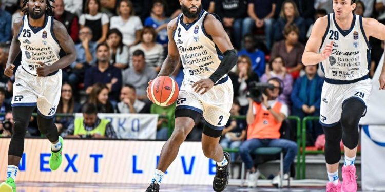 I giocatori della Dinamo Sassari (dinamobasket.com)