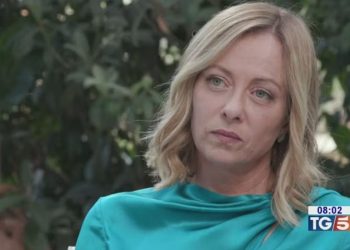 Giorgia Meloni (Foto: Tg5)