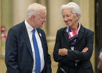 Olli Rehn e Christine Lagarde, Bce