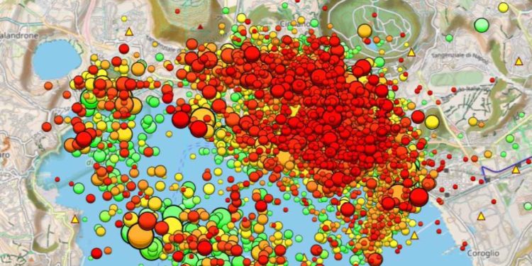 Terremoto Campi Flegrei (Foto: Ingv)
