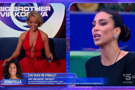 Dolce Dona e Rasha Younes al Grande Fratello