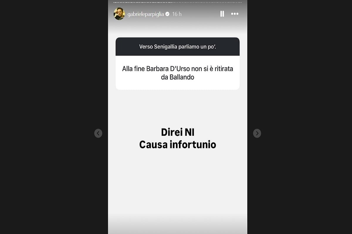 barbara d'urso infortunio ballando con le stelle