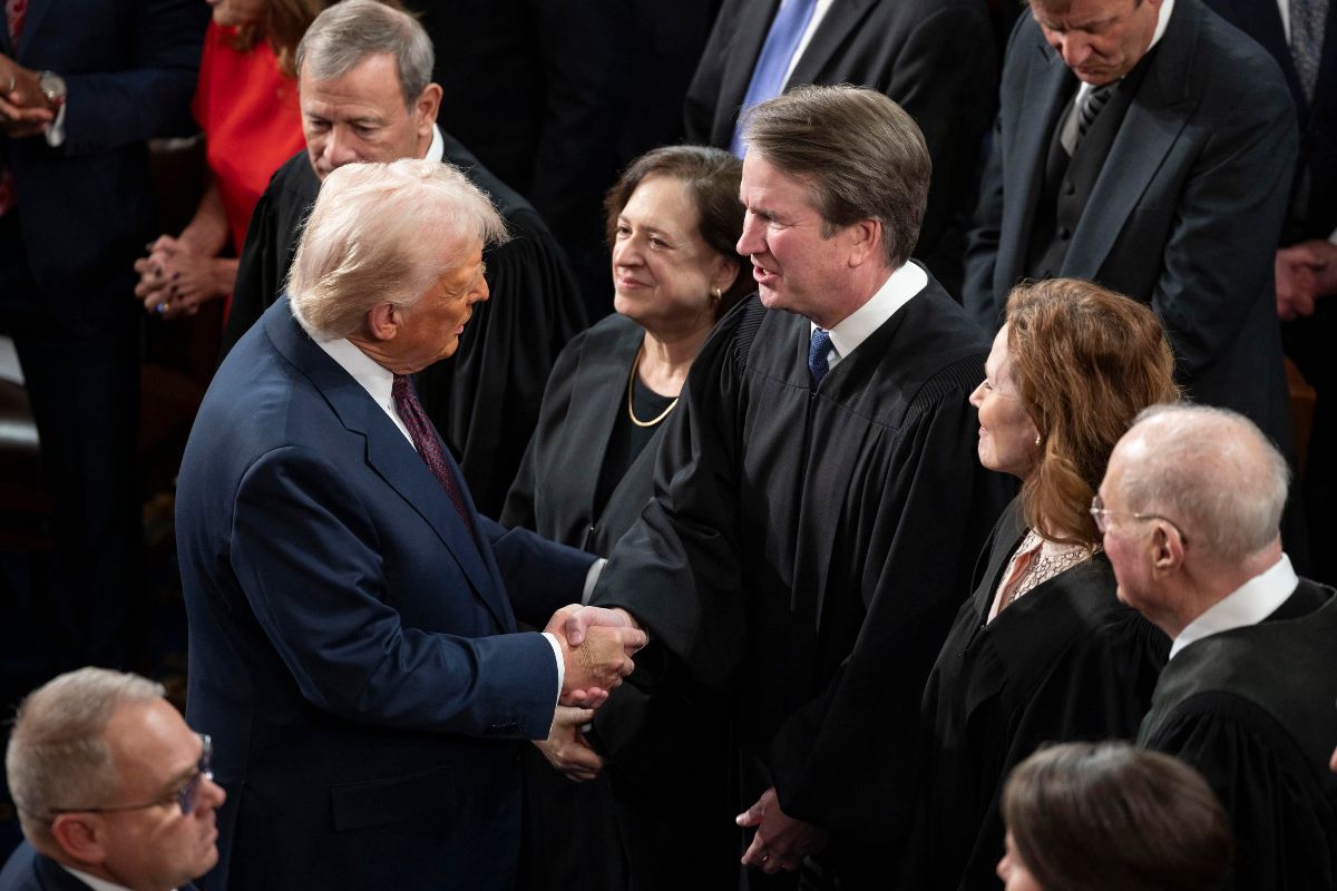 Trump coi giudici della Corte Suprema USA